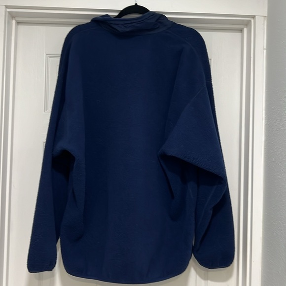 Vintage Patagonia Synchilla Navy Full Zip Fleece Jacket Made in USA. Mens XXL - Picture 3 of 7